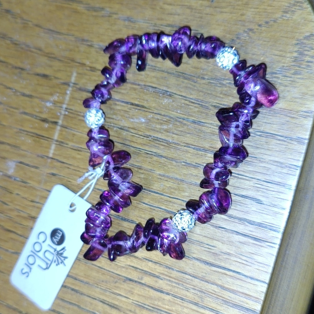 Amethyst glass